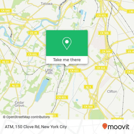 ATM, 150 Clove Rd map