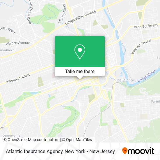 Atlantic Insurance Agency map