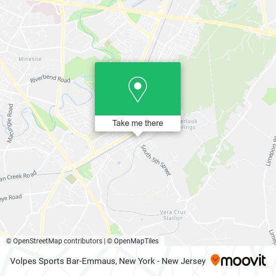 Mapa de Volpes Sports Bar-Emmaus