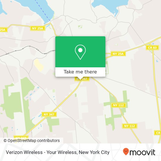 Verizon Wireless - Your Wireless, 5050 Nesconset Hwy map