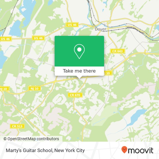 Marty's Guitar School, 36 Zeliff Pl map