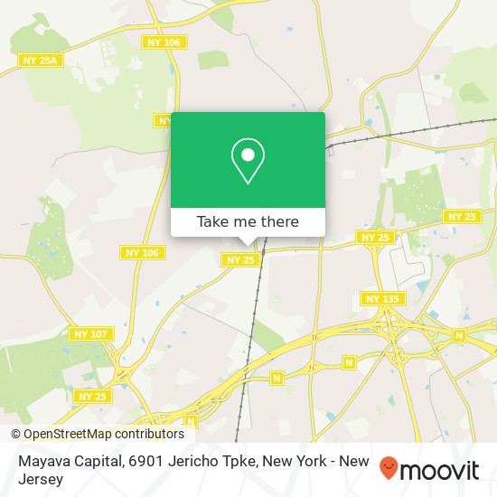 Mapa de Mayava Capital, 6901 Jericho Tpke