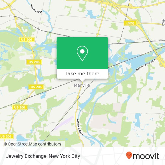 Jewelry Exchange, 113 S Main St map