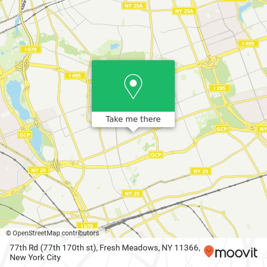 77th Rd (77th 170th st), Fresh Meadows, NY 11366 map