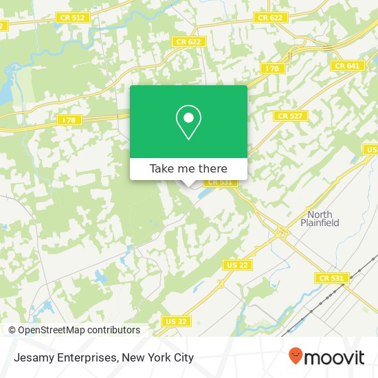 Mapa de Jesamy Enterprises