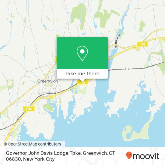 Governor John Davis Lodge Tpke, Greenwich, CT 06830 map