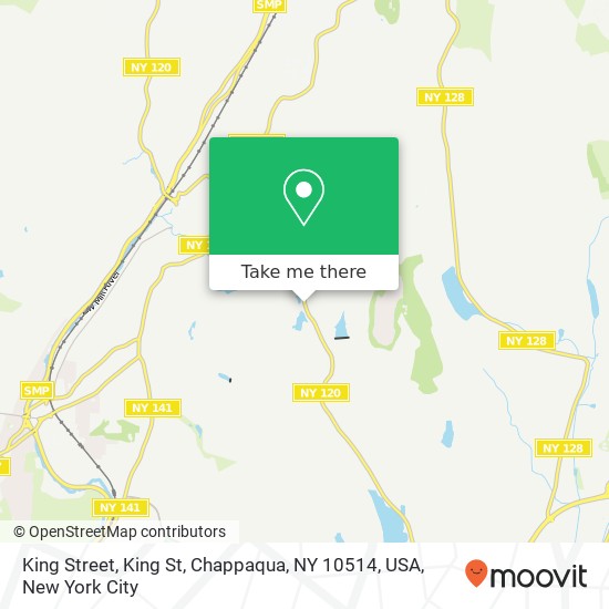 King Street, King St, Chappaqua, NY 10514, USA map