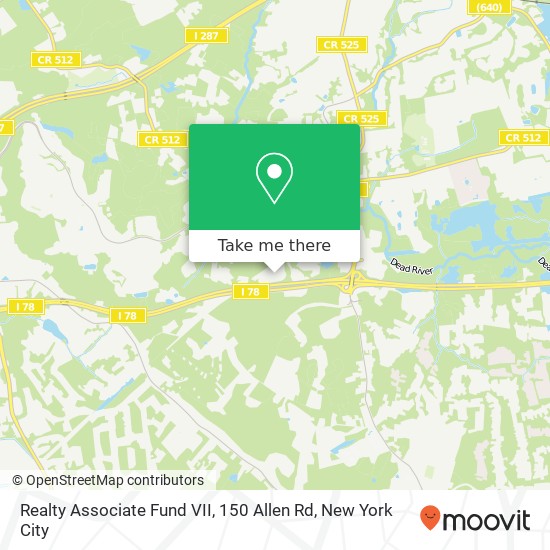 Realty Associate Fund VII, 150 Allen Rd map