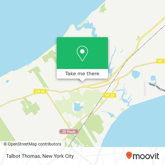 Mapa de Talbot Thomas, 714 Cox Neck Rd