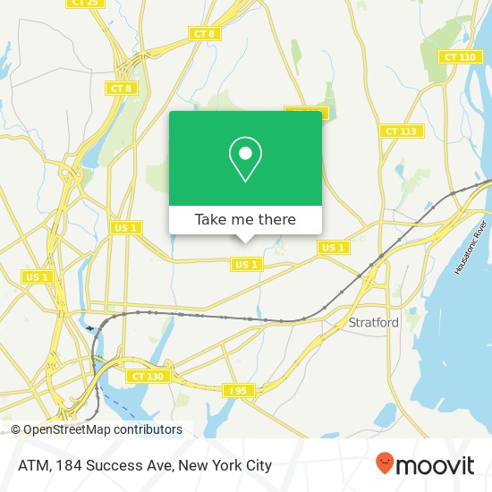 Mapa de ATM, 184 Success Ave