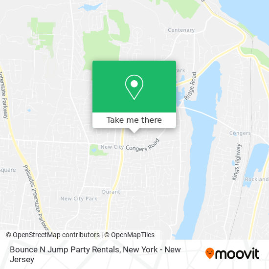 Mapa de Bounce N Jump Party Rentals