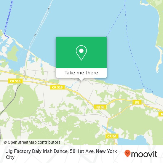 Jig Factory Daly Irish Dance, 58 1st Ave map