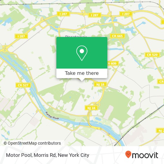 Mapa de Motor Pool, Morris Rd