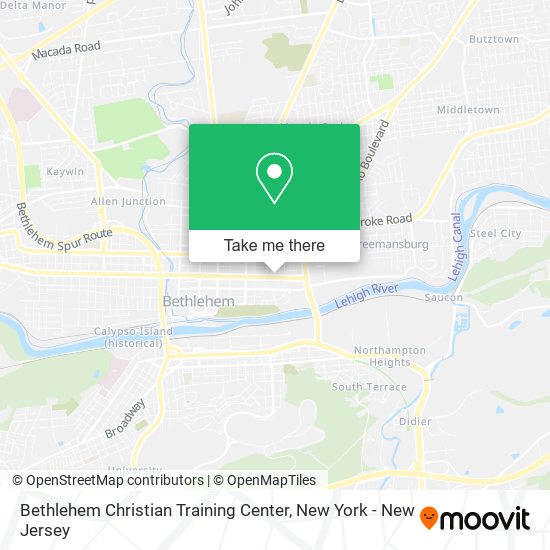 Bethlehem Christian Training Center map
