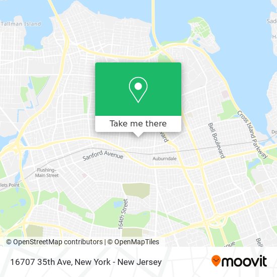 Mapa de 16707 35th Ave