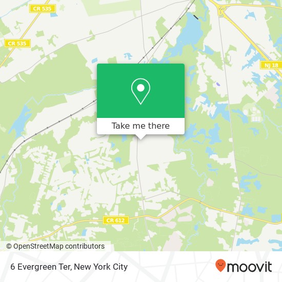 6 Evergreen Ter, Monroe Twp, NJ 08831 map