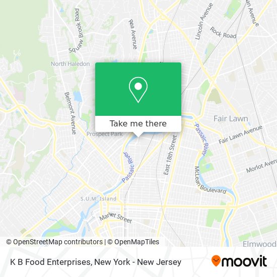 K B Food Enterprises map