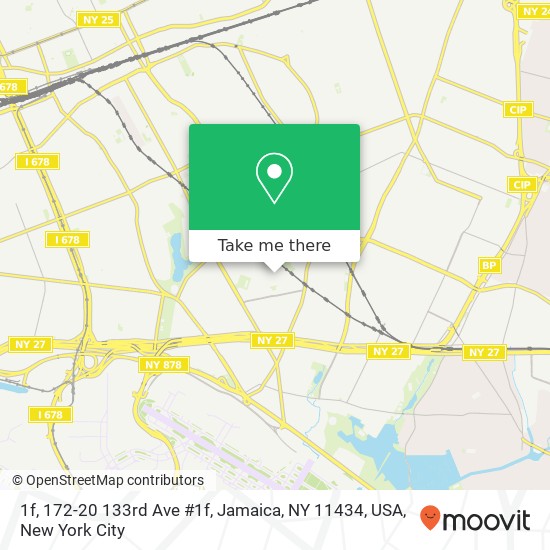 1f, 172-20 133rd Ave #1f, Jamaica, NY 11434, USA map
