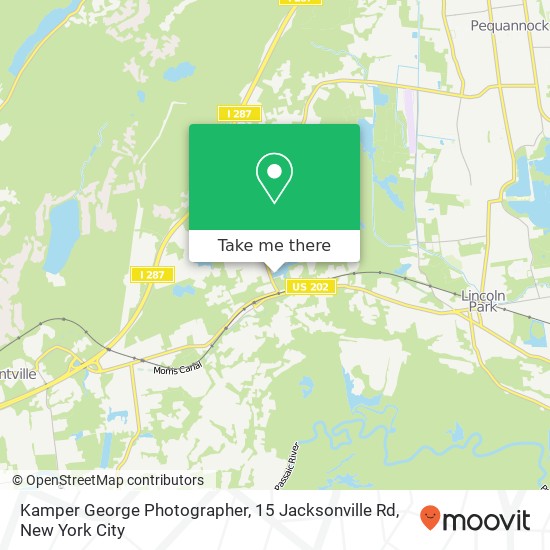 Kamper George Photographer, 15 Jacksonville Rd map