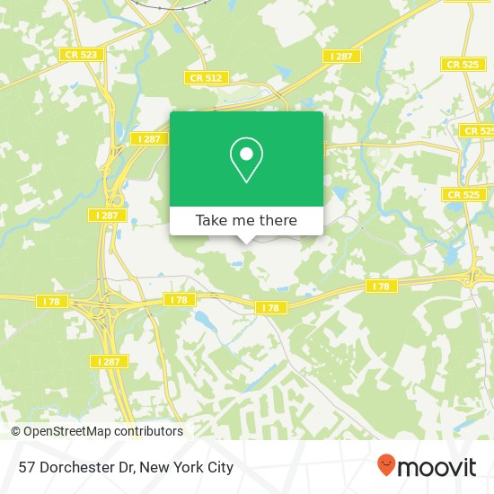 57 Dorchester Dr, Basking Ridge, NJ 07920 map