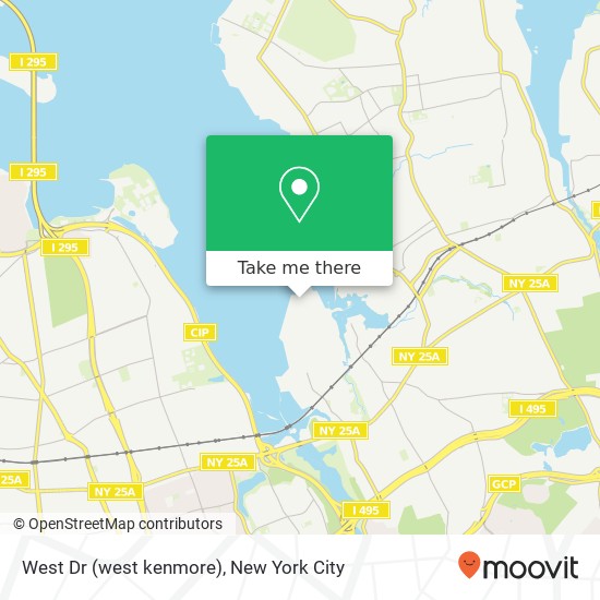 Mapa de West Dr (west kenmore), Little Neck (New York City), NY 11363