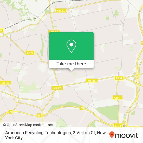 American Recycling Technologies, 2 Verton Ct map