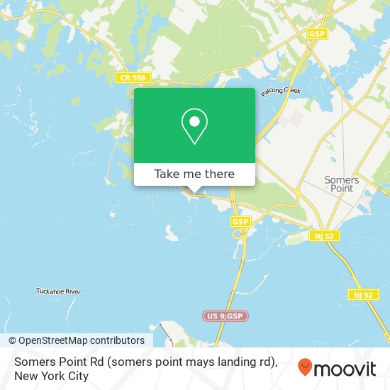 Somers Point Rd (somers point mays landing rd), Egg Harbor Twp, NJ 08234 map