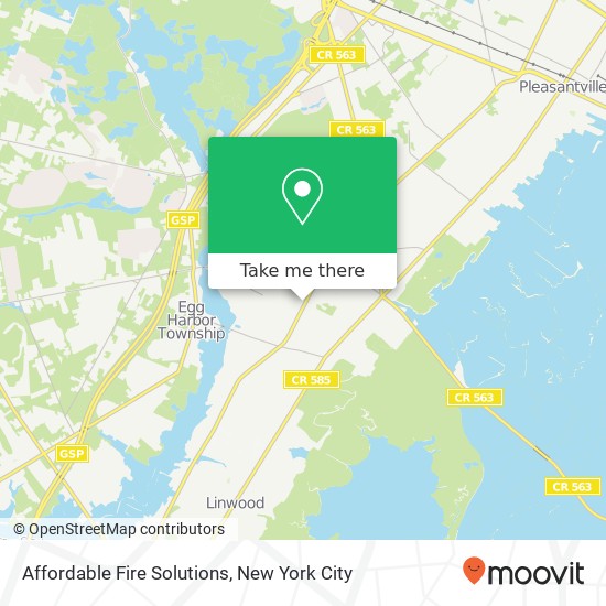 Affordable Fire Solutions, 2327 New Rd map