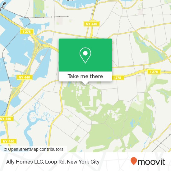 Ally Homes LLC, Loop Rd map