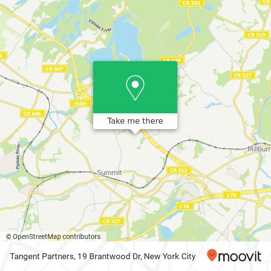 Tangent Partners, 19 Brantwood Dr map