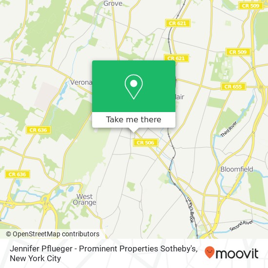 Jennifer Pflueger - Prominent Properties Sotheby's, 32 Valley Rd map