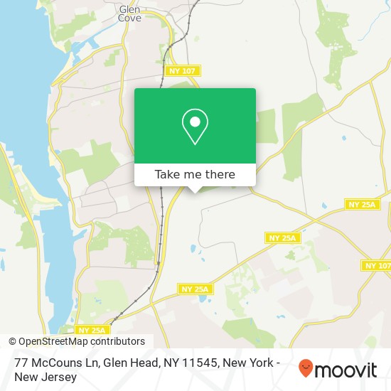 77 McCouns Ln, Glen Head, NY 11545 map