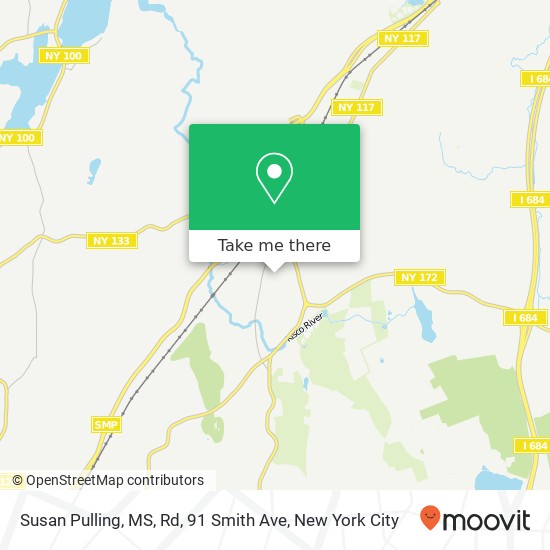 Mapa de Susan Pulling, MS, Rd, 91 Smith Ave