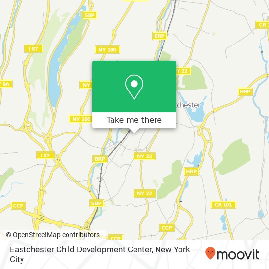 Mapa de Eastchester Child Development Center, 125 Wallace St