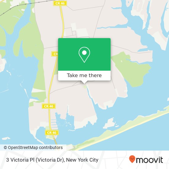 3 Victoria Pl (Victoria Dr), Mastic Beach, NY 11951 map