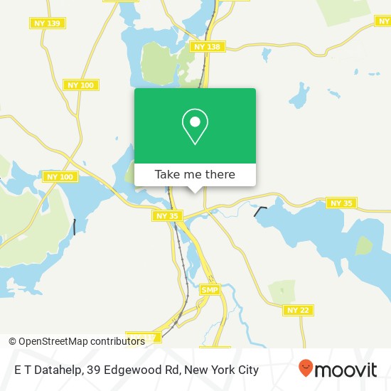 E T Datahelp, 39 Edgewood Rd map