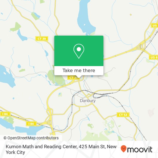 Mapa de Kumon Math and Reading Center, 425 Main St
