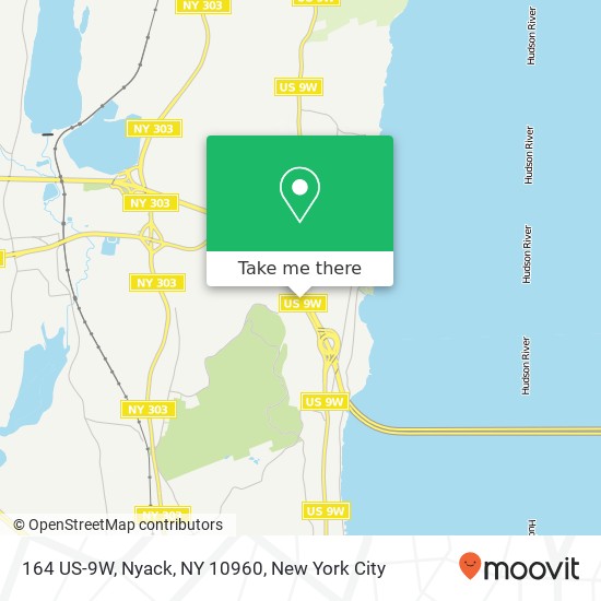 164 US-9W, Nyack, NY 10960 map