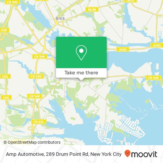 Amp Automotive, 289 Drum Point Rd map