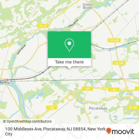 100 Middlesex Ave, Piscataway, NJ 08854 map