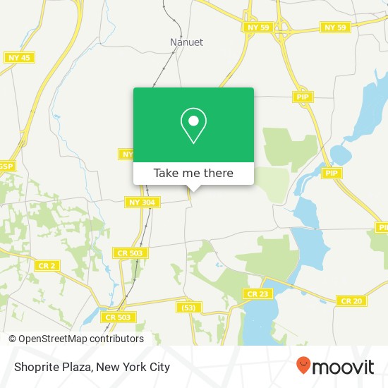 Shoprite Plaza map