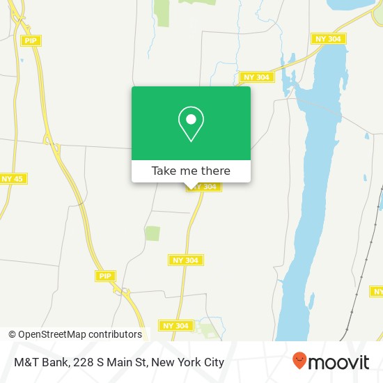 Mapa de M&T Bank, 228 S Main St