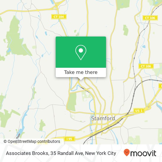 Mapa de Associates Brooks, 35 Randall Ave