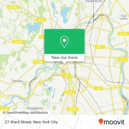 27 Ward Street, 27 Ward St, Paterson, NJ 07501, USA map