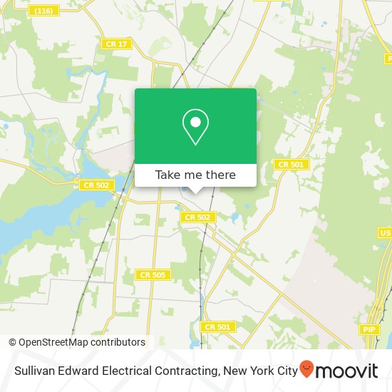Sullivan Edward Electrical Contracting map
