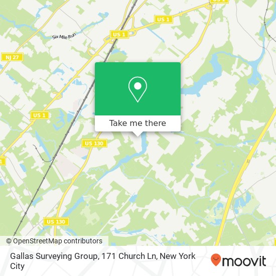 Mapa de Gallas Surveying Group, 171 Church Ln