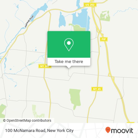 100 McNamara Road, 100 McNamara Rd, Spring Valley, NY 10977, USA map