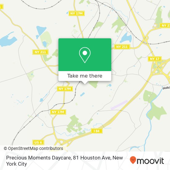 Mapa de Precious Moments Daycare, 81 Houston Ave
