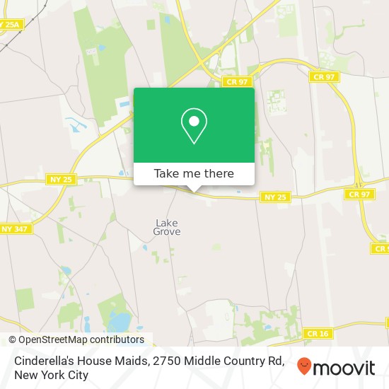 Cinderella's House Maids, 2750 Middle Country Rd map