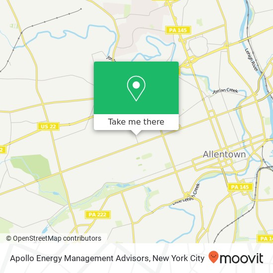 Mapa de Apollo Energy Management Advisors, 811 N 19th St